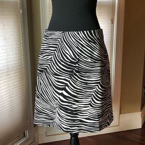 Dress Barn Animal print skirt NWT